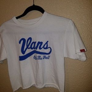 vans crop top